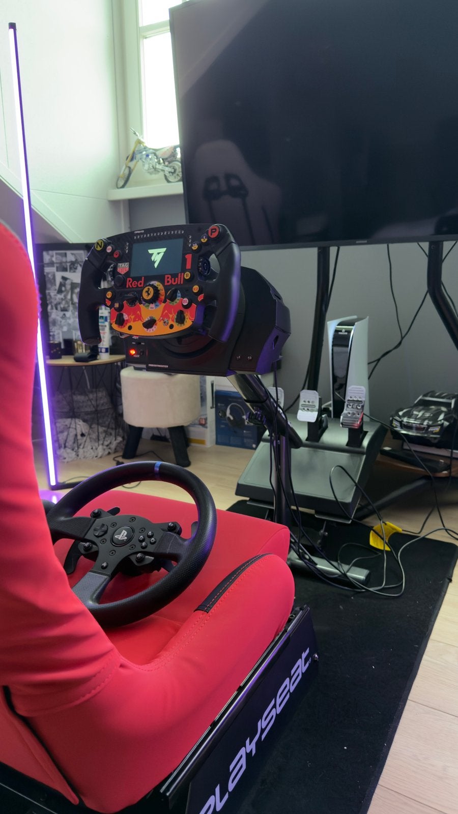Thrustmaster SF1000 setup + Playseat, Spelcomputers en Games, Ophalen, Zo goed als nieuw