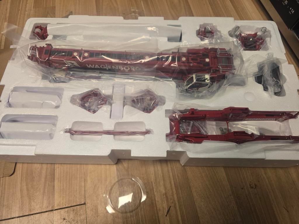 WSI Models, Wagenborg. Liebherr 1650-8.1, Verzenden, Nieuw, Hijskraan, Tractor of Landbouw, Wsi