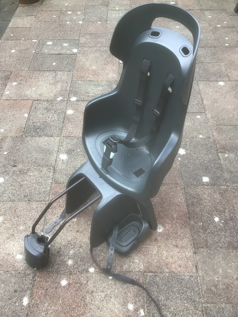 Bobike Maxi Go  Framebevestiging, Fietsen en Brommers, Fietsaccessoires | Fietsstoeltjes, Ophalen, Achterzitje, Gebruikt, 9 t/m 18 kg