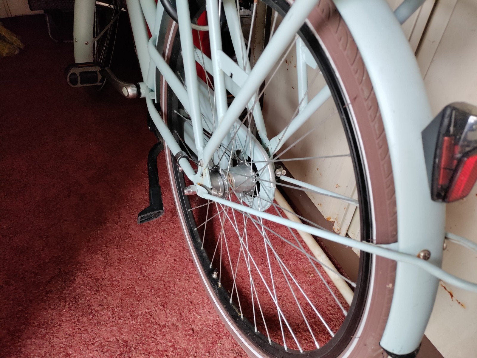 fiets met mandje, Ophalen of Verzenden, Zo goed als nieuw, Staal