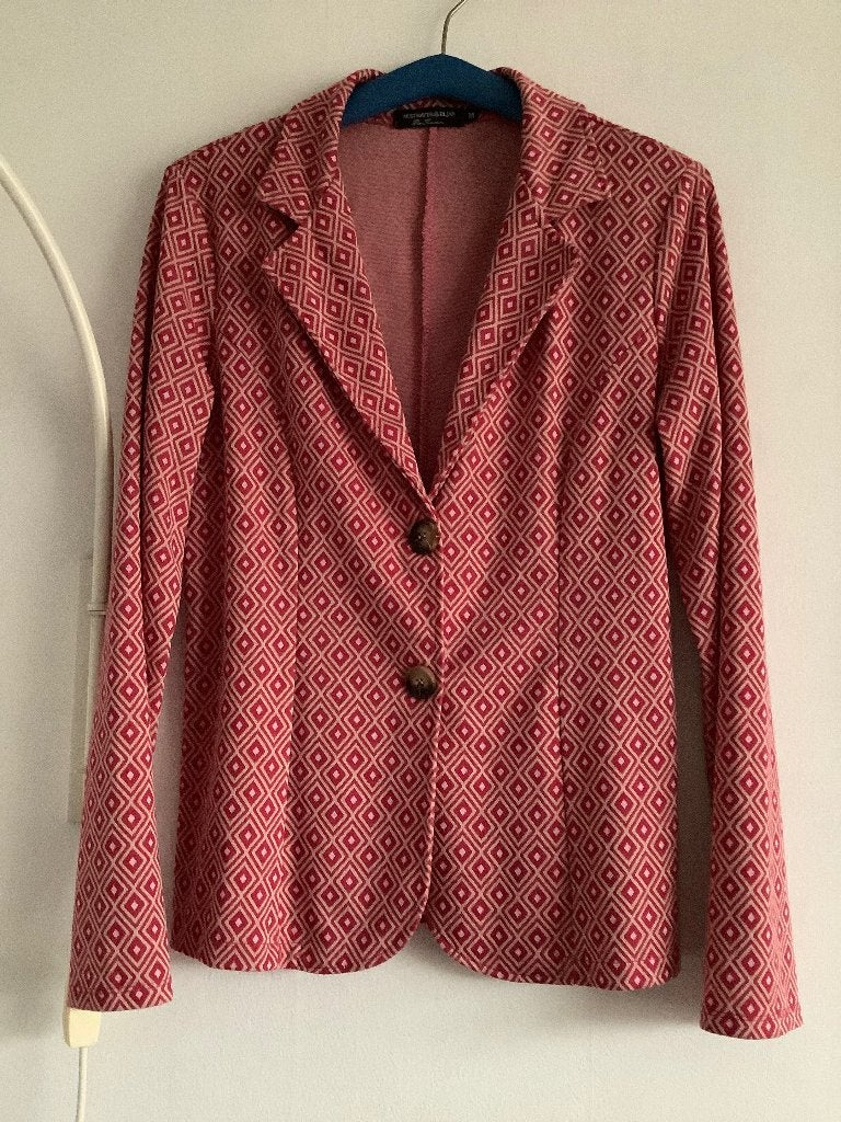 Broekpak.  broek maat S, Jas maat M. € 30,00., Maat 38/40 (M), Kostuum of Pak, Ophalen of Verzenden, Zo goed als nieuw