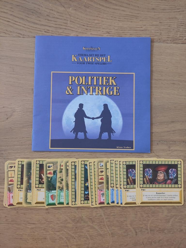 Kolonisten van Catan Kaartspel: Politiek & Intrige, Hobby en Vrije tijd, Gezelschapsspellen | Kaartspellen, Een of twee spelers