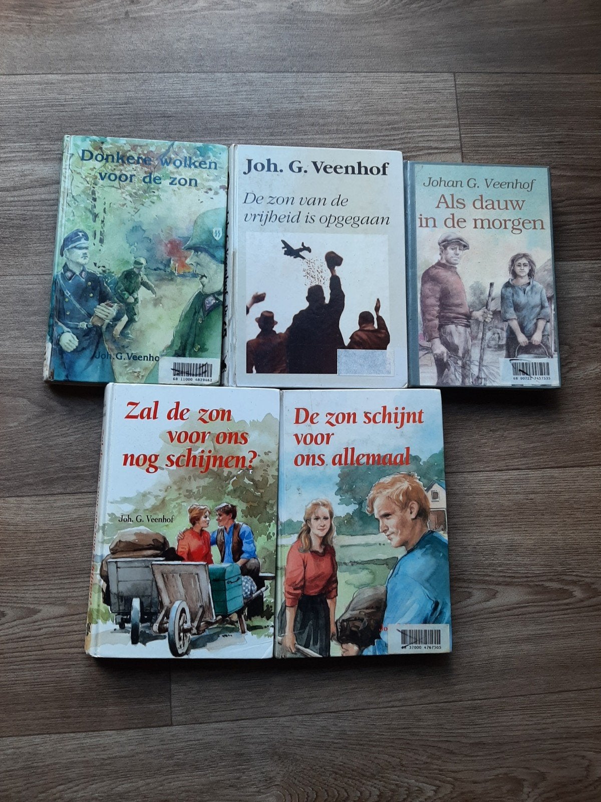 joh g veenhof boeken Per boek £3.00, Ophalen of Verzenden, Gelezen, Joh gveenhof