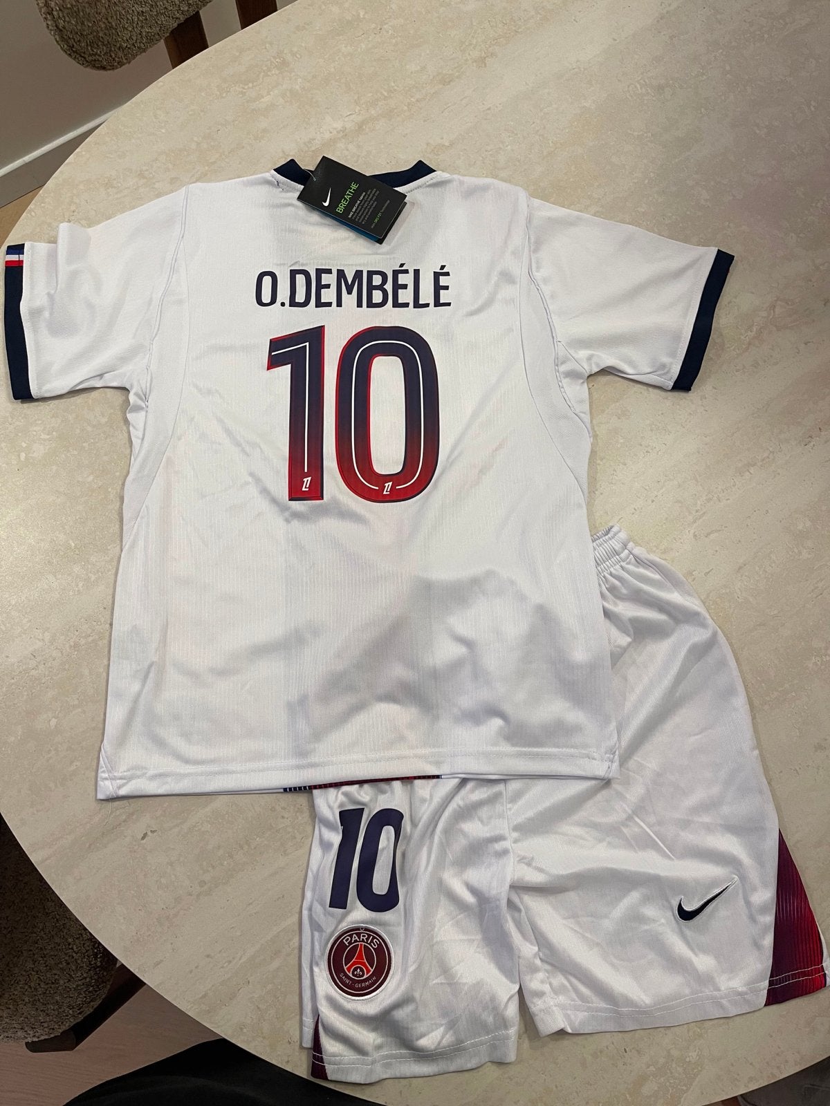PSG Dembélé uit tenue 2026/27 - Kindermaat 145/155, Ophalen of Verzenden, Nieuw, Jongen of Meisje