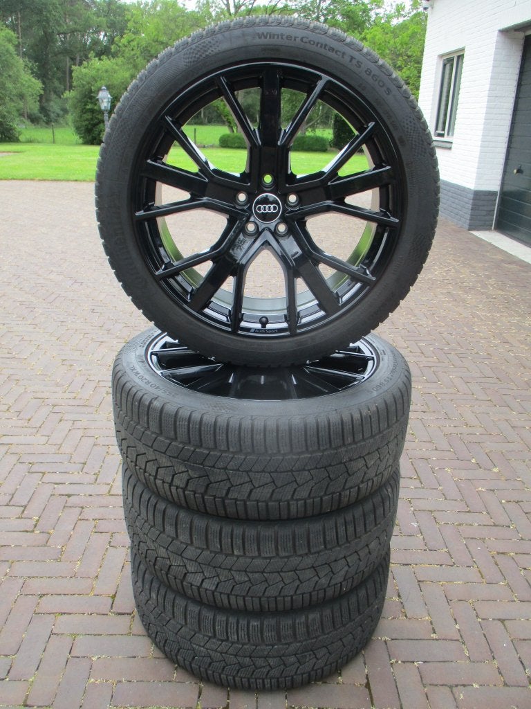 Audi Q3 20 inch RSQ3 winterbanden NWST S Line Sport, Gebruikt, 255 mm, Banden en Velgen, Personenwagen