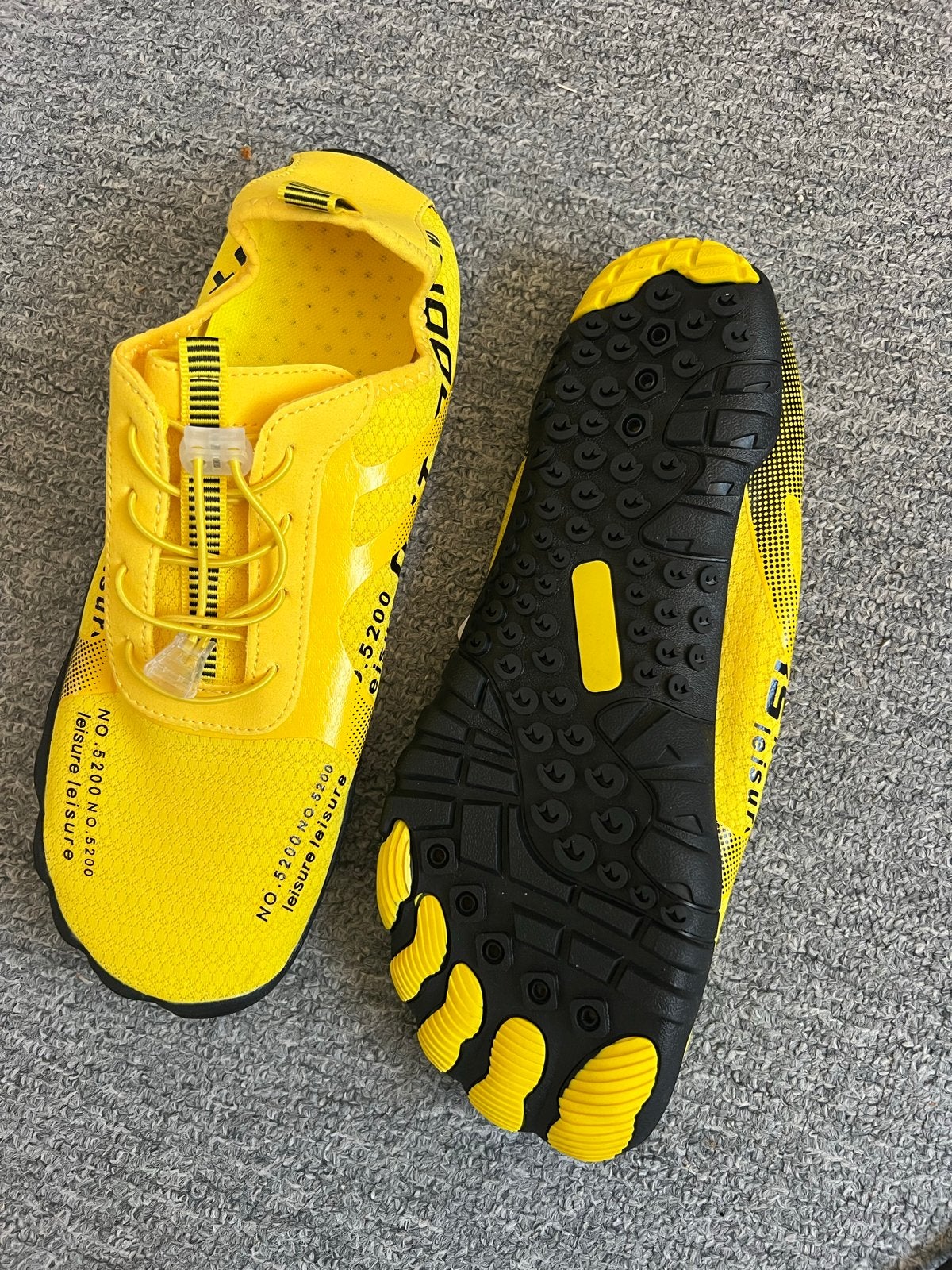 Gele lichtgewicht ademende barefoot waterschoenen NIEUW 44, Ophalen of Verzenden, Zo goed als nieuw, Geel, Overige typen