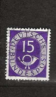 BRD 129 plaatfout 3 ea plaatfouten, Ophalen of Verzenden, BRD, Gestempeld