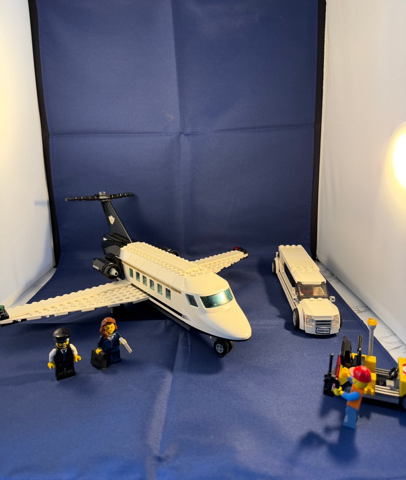 Lego prive jet met limousine (60102), Compleet, City, Lego, Ophalen of Verzenden