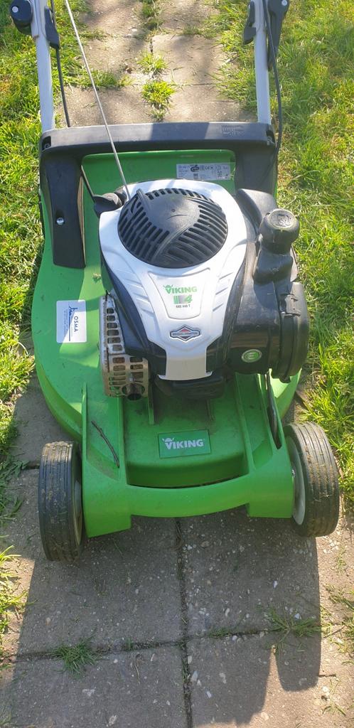 Viking MB 448 T Grasmaaier 4-takt Briggs & Stratton, Ophalen of Verzenden, Gebruikt