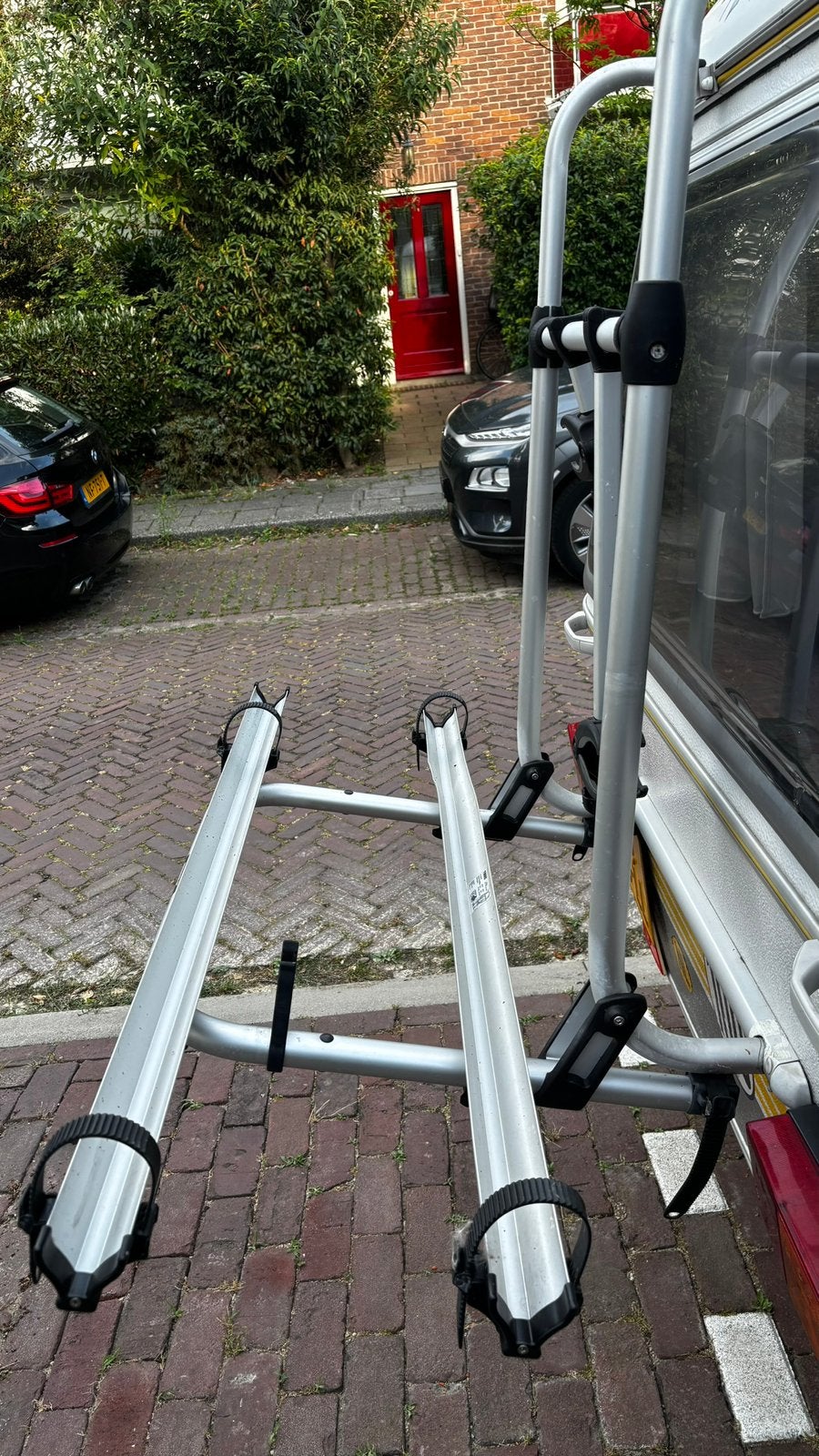 Fietsendrager. Thule., Ophalen, 2 fietsen, Gebruikt, Achterklepdrager