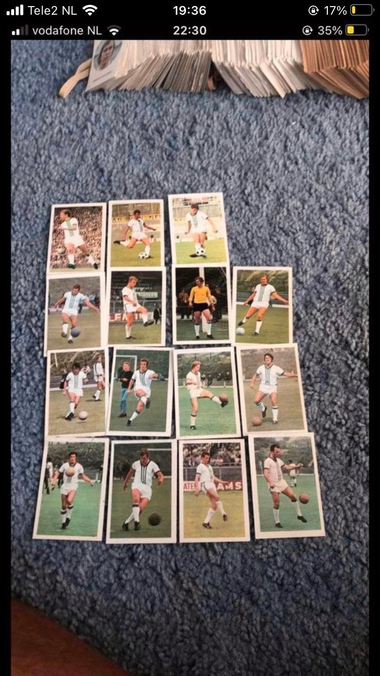 Holland sport panini Vanderhout 1970-1971, Ophalen of Verzenden, Gebruikt, Overige binnenlandse clubs, Poster, Plaatje of Sticker