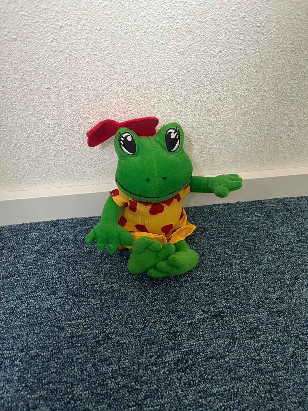 Duinrell Kikker Knuffel - Leuk voor de kleintjes!, Kikker, Overige merken, Overige karakters, Ophalen of Verzenden