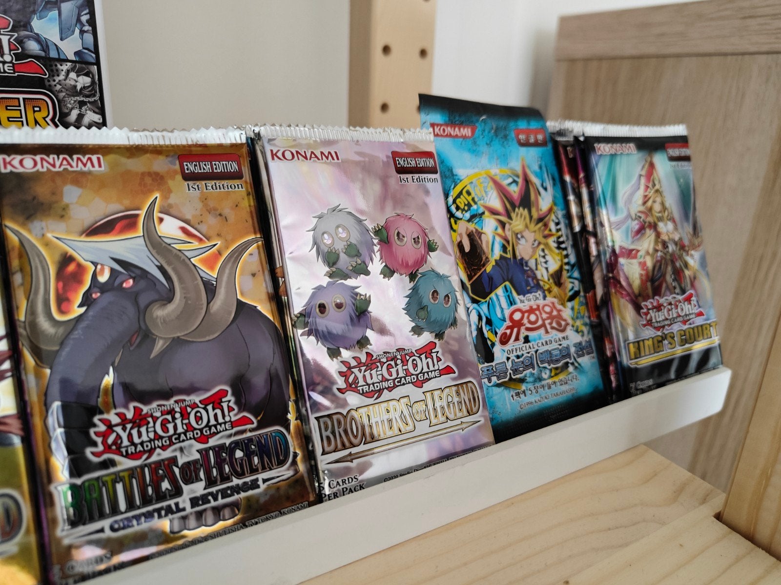 Yugioh booster packs 2.50 per stuk, Ophalen of Verzenden, Nieuw, Booster