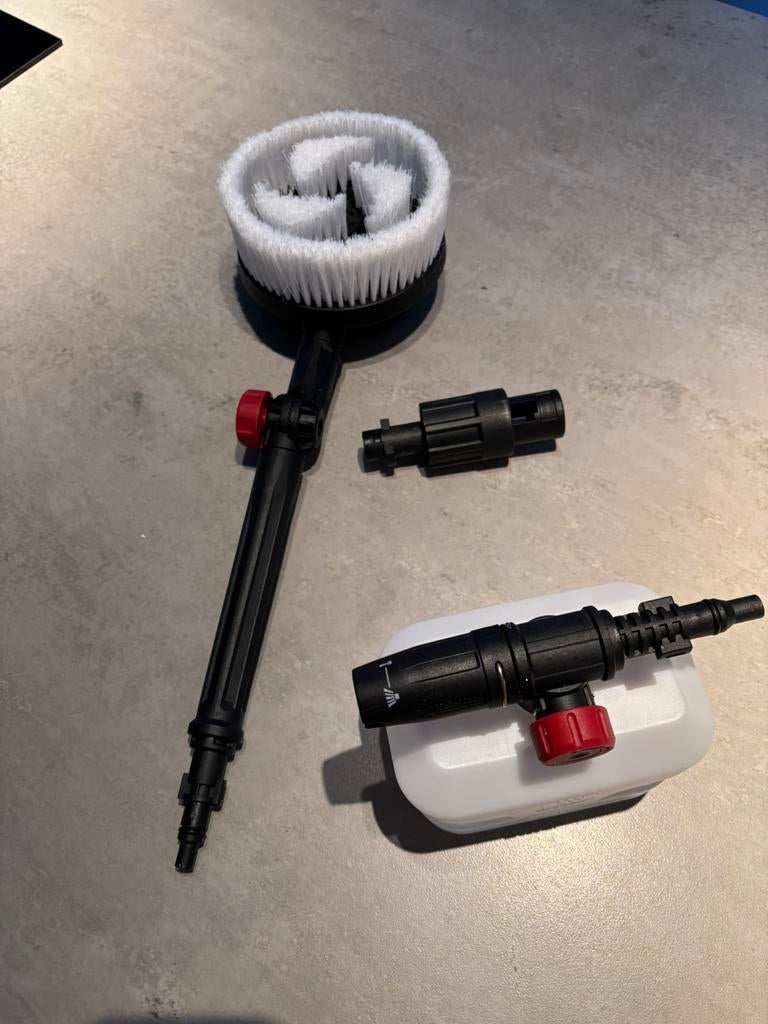 Foam Kärcher hogedrukreiniger set autowassen, Tuin en Terras, Hogedrukreinigers, Ophalen of Verzenden, Zo goed als nieuw, Elektrisch