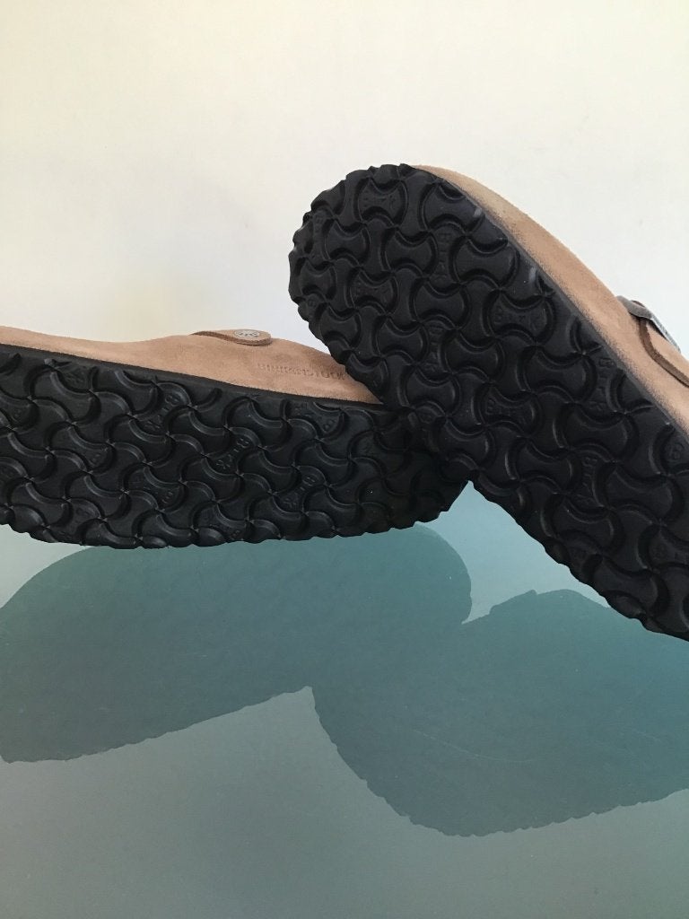 Birkenstock 38 Boston bruin | Nieuw SF | Gratis verzenden, Slippers, Bruin, Verzenden, Nieuw