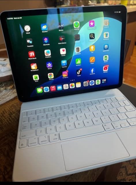 iPad Air 11” M2 (2024) – 128 GB – Apple Pencil – Nieuw, Computers en Software, Apple iPads, Apple iPad Air, 11 inch, Nieuw, Ophalen of Verzenden