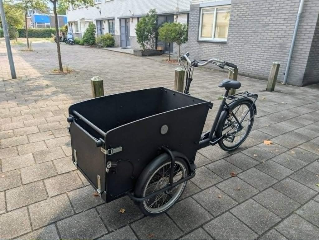 Bakfiets – goede staat, Gebruikt, Opvouwbaar, 2 kinderen, Schijfrem