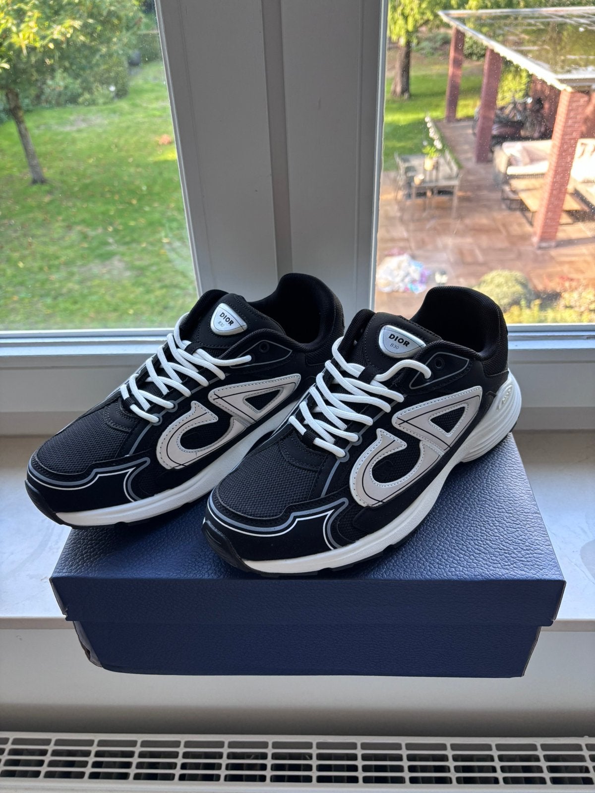 Dior b30 maat 44, Ophalen of Verzenden, Zo goed als nieuw, Zwart