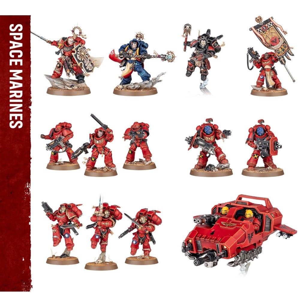 warhammer 40k space marines armegeddon, Ophalen of Verzenden, Nieuw, Warhammer, Figuurtje(s)