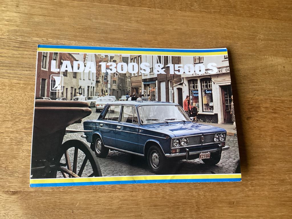 Originele Lada 1300S & 1500S brochure uit de jaren '70, Ophalen of Verzenden, Zo goed als nieuw, Overige merken