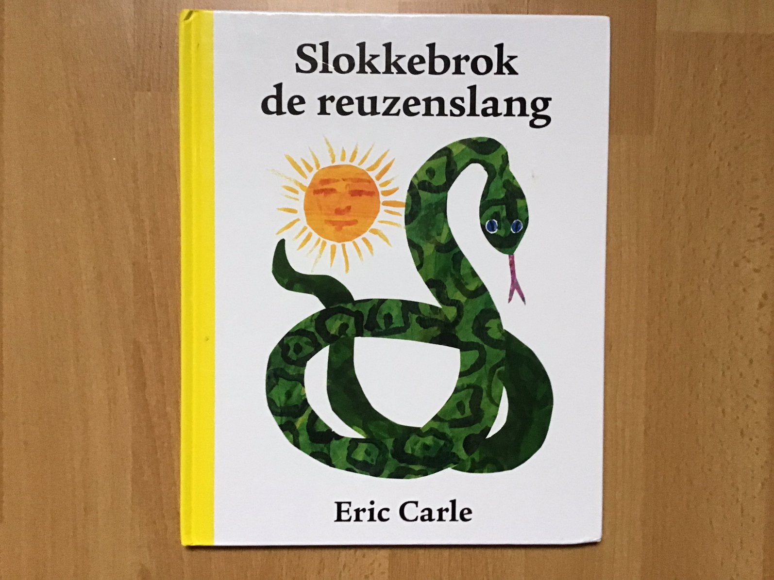 Slokkebrok de reuzenslang - Eric Carle., Ophalen of Verzenden, Zo goed als nieuw