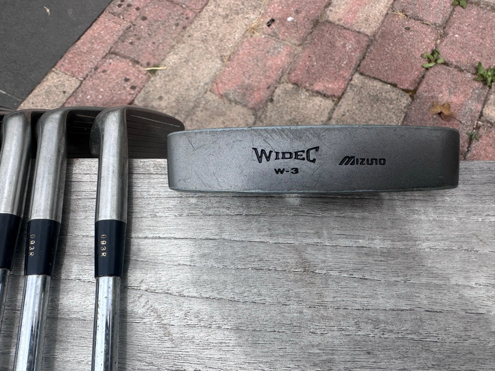 Mizuno Widec II Golfset (IJzers, Woods, Putter) Zonder tas., Sport en Fitness, Golf, Ophalen, Gebruikt, Set, Mizuno
