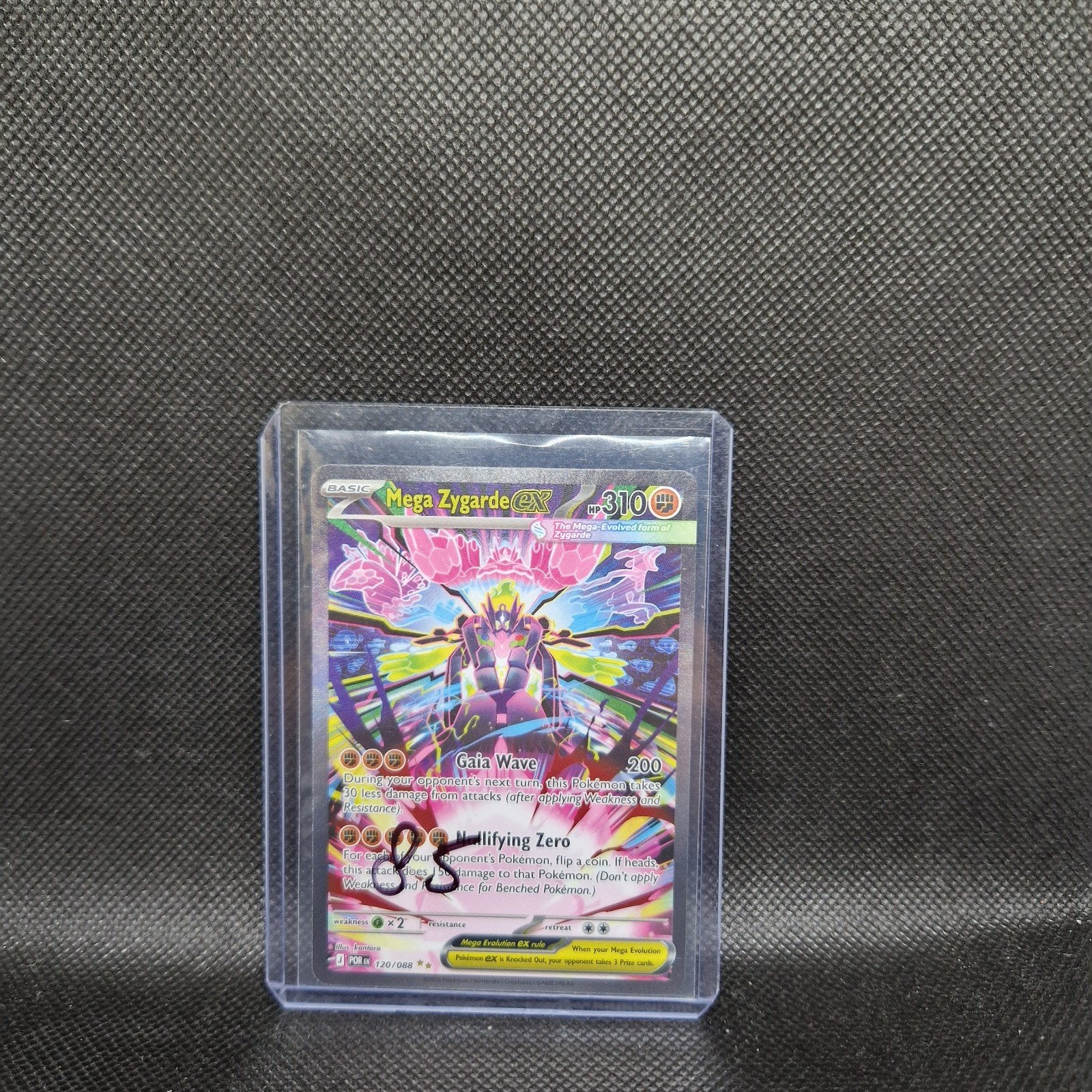 Mega Zygarde EX Perfect Order NM, Ophalen of Verzenden, Zo goed als nieuw