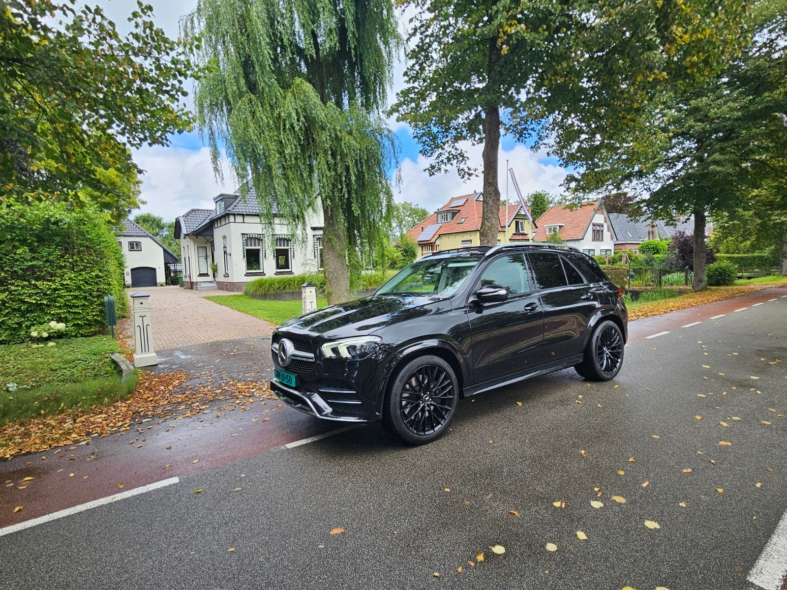 Mercedes Gle 350de AMG Grijs kenteken nieuw model, Automaat, Zwart, Mercedes-Benz, Vierwielaandrijving