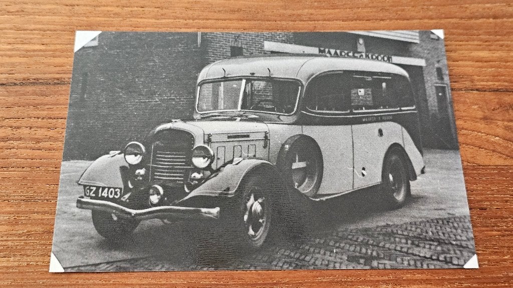 Foto BUS M&K Maarse en Kroon Aalsmeer, Verzenden, Gebruikt, Bus of Metro, Overige typen