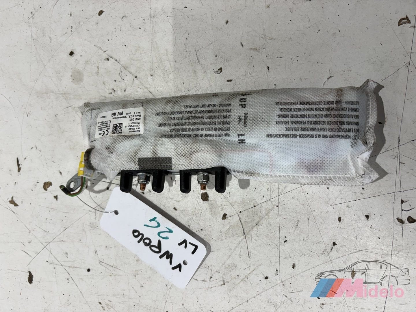 VW POLO 2G STOEL AIRBAG LINKS 2GS880241E, Auto-onderdelen, Dashboard en Schakelaars, Gebruikt, -, Volkswagen, -