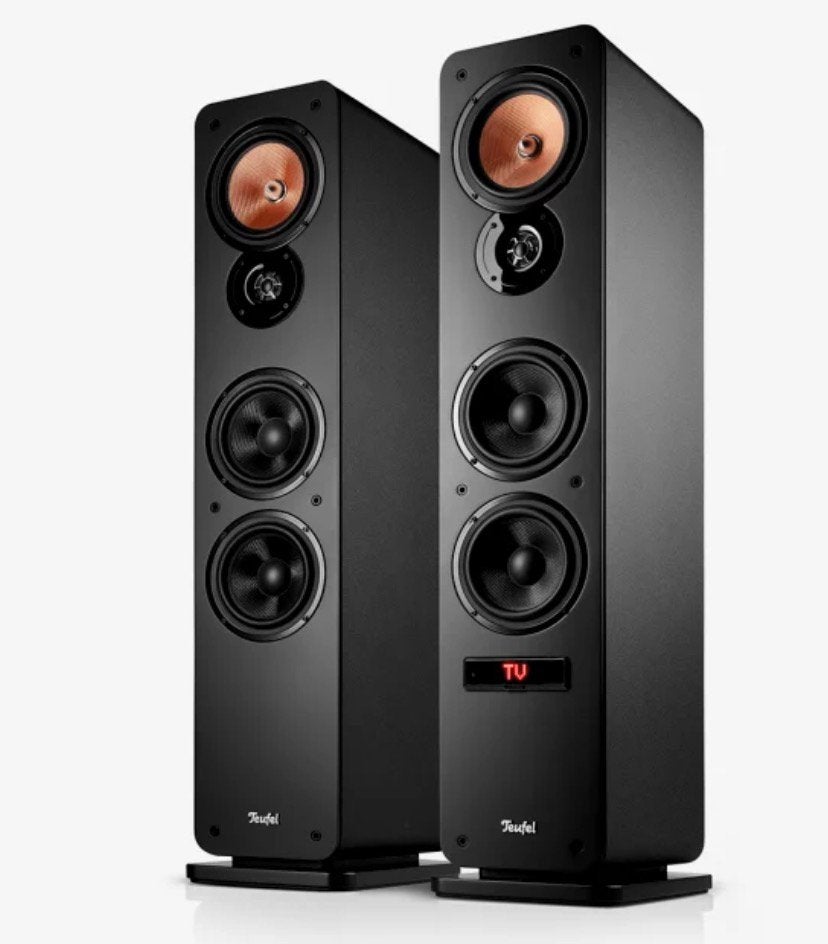 Teufel Ultima 40 Active 3 Speakerset, nog half jaar garantie, Audio, Tv en Foto, Overige merken, Vloerstaande luidspreker, Ophalen of Verzenden