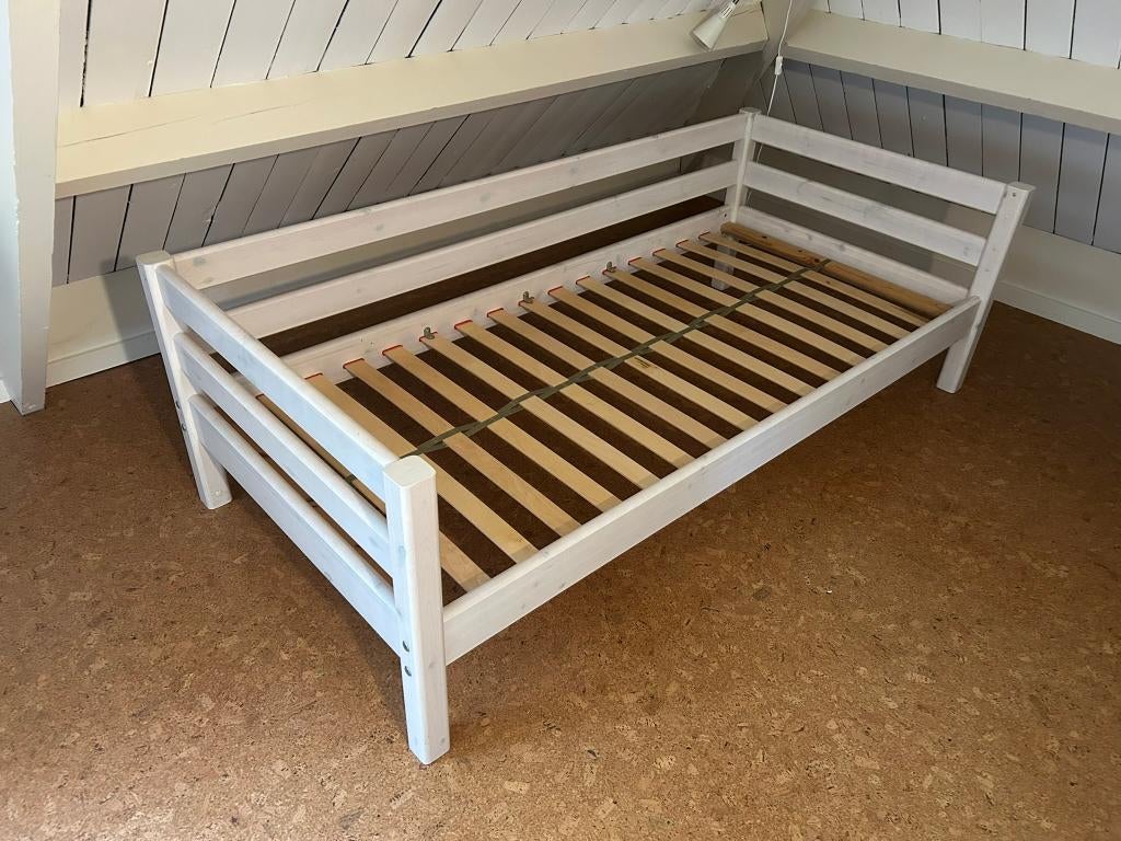 Flexa kinderbed 200x90, Ophalen, 85 tot 100 cm, Gebruikt, Lattenbodem