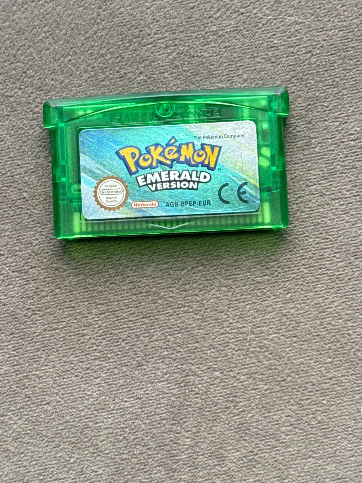 Pokémon Emerald Version Game Boy Advance (GBA), Gebruikt, 1 speler, Ophalen of Verzenden, Role Playing Game (Rpg)