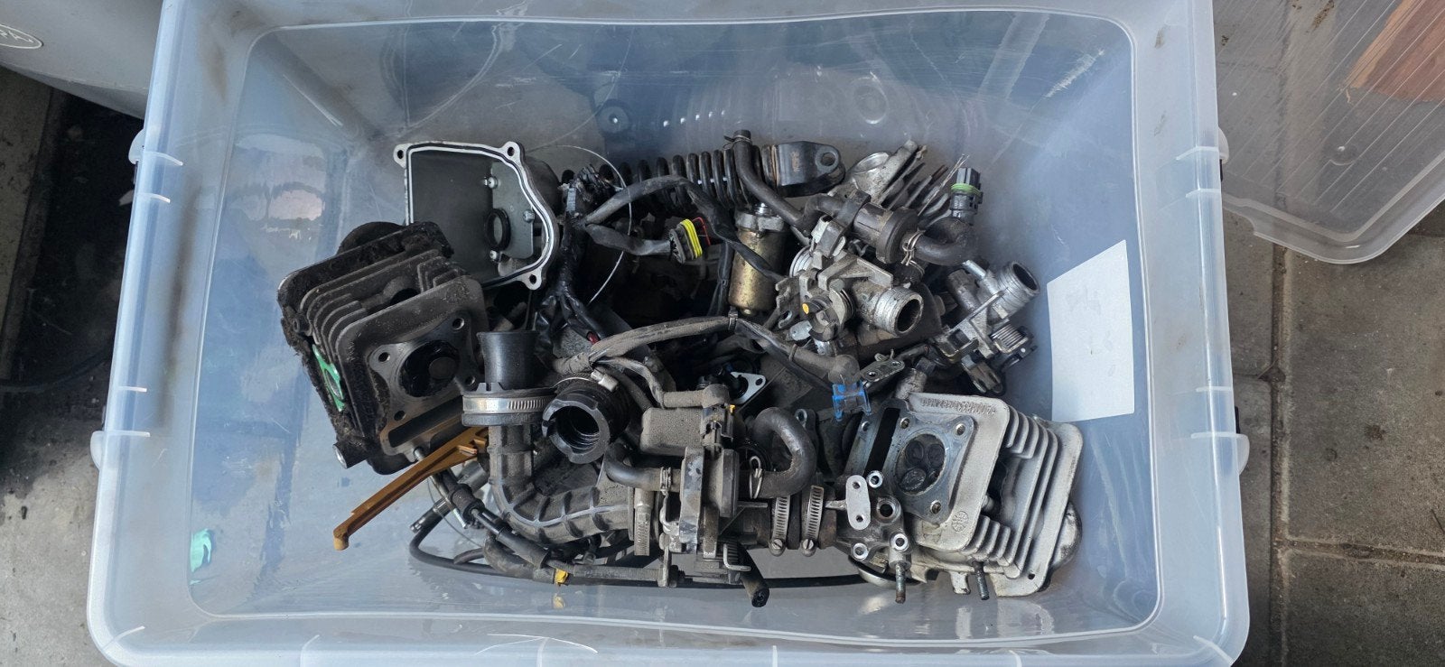 vespa iget 4t3v motorblok onderdelen. zip iget euro 4, Fietsen en Brommers, Brommeronderdelen | Scooters, Ophalen of Verzenden