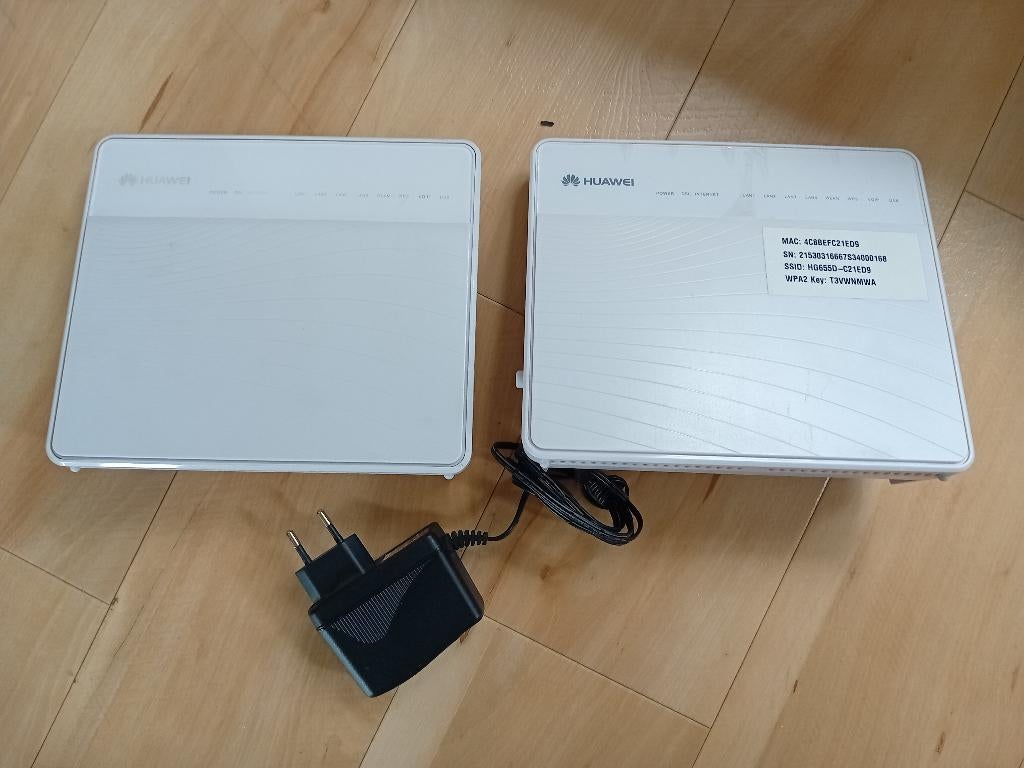 2x Huawei HG665d., Ophalen of Verzenden, Gebruikt, Hawei