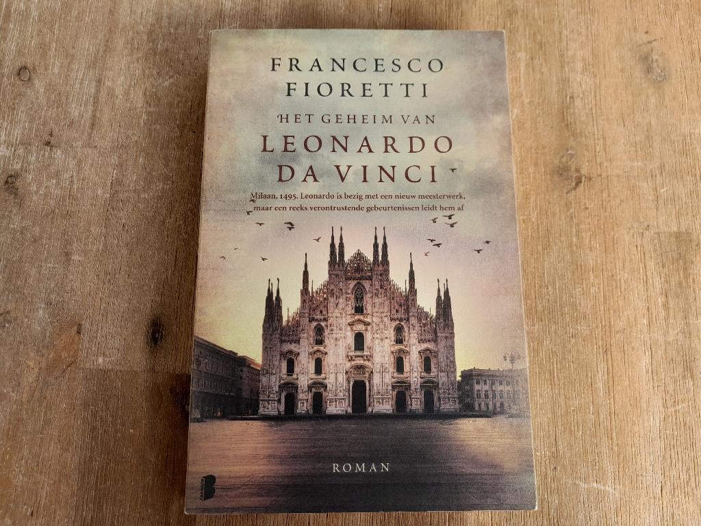 Francesco Fioretti/ Het geheim van Leonardo Da Vinci, Ophalen of Verzenden, Zo goed als nieuw