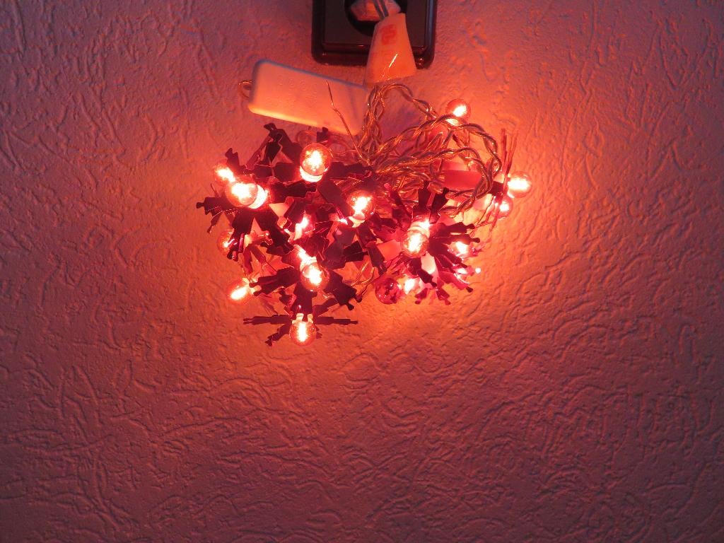 Kerst verlichting met aan /uit schakelaar vintage, Verzenden, Nieuw