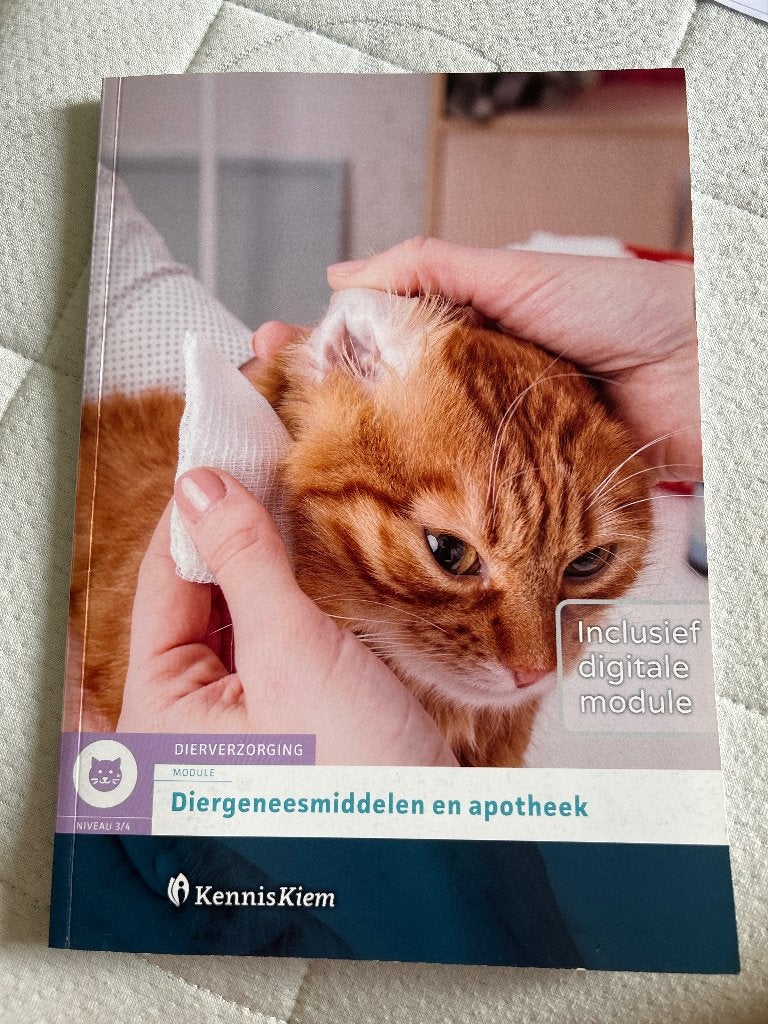Diergeneesmiddelen en apotheek, Boeken, Schoolboeken, Ophalen of Verzenden, Nieuw, Overige niveaus, Overige vakken