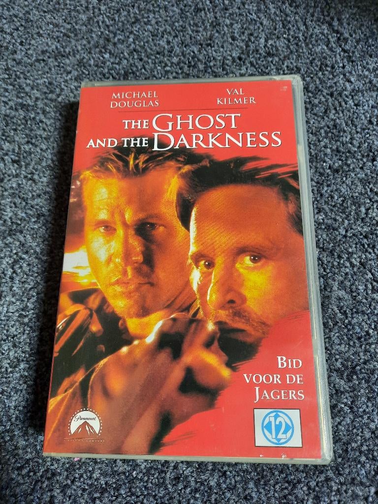 THE GHOST AND THE DARKNESS! Top Speelfilm Op VIDEO!, Cd's en Dvd's, Vanaf 12 jaar, Verzenden, Zo goed als nieuw, Actie en Avontuur