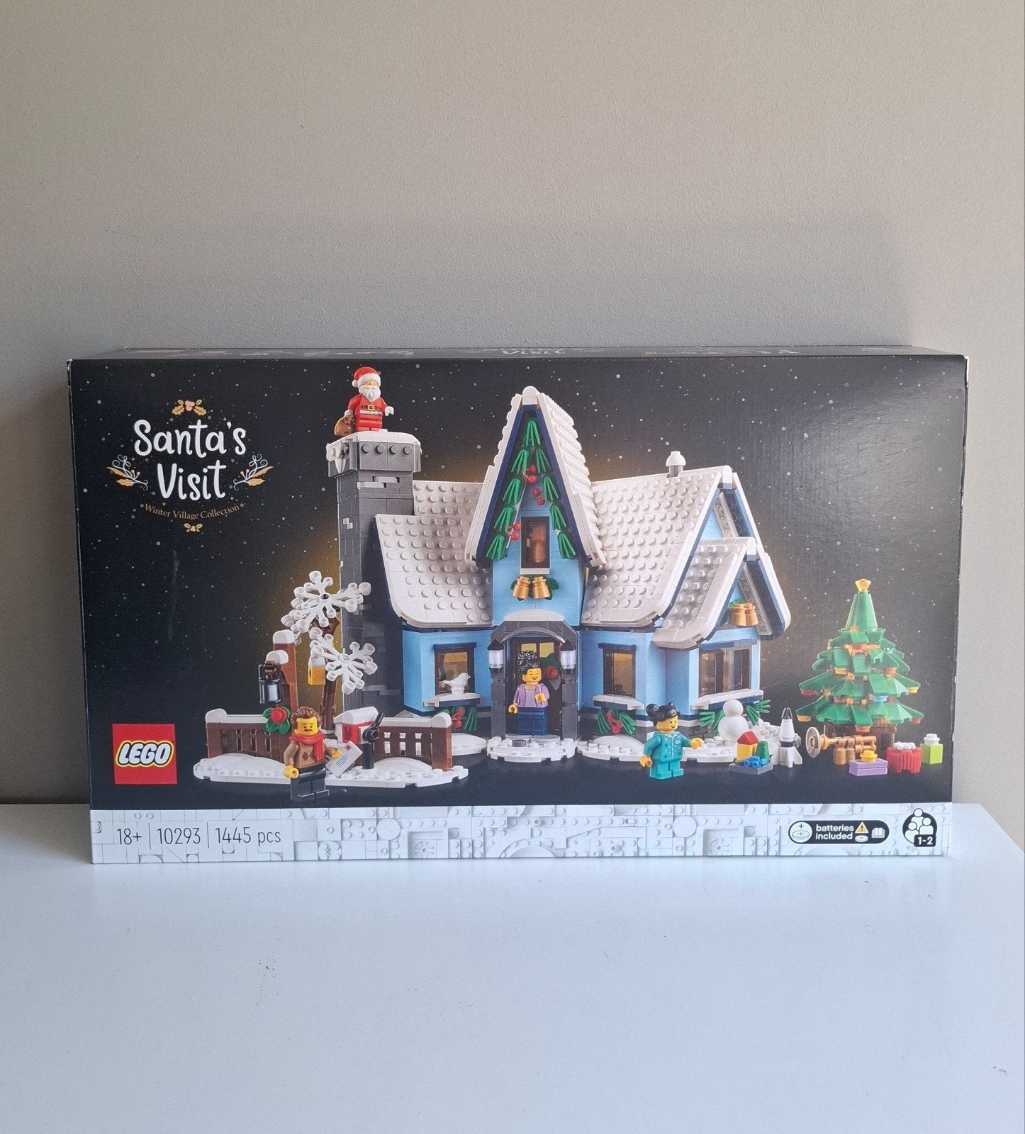 LEGO 10293 Santa's Visit (Kerst) - Complete set met doos, Lego, Ophalen of Verzenden, Compleet, Complete set