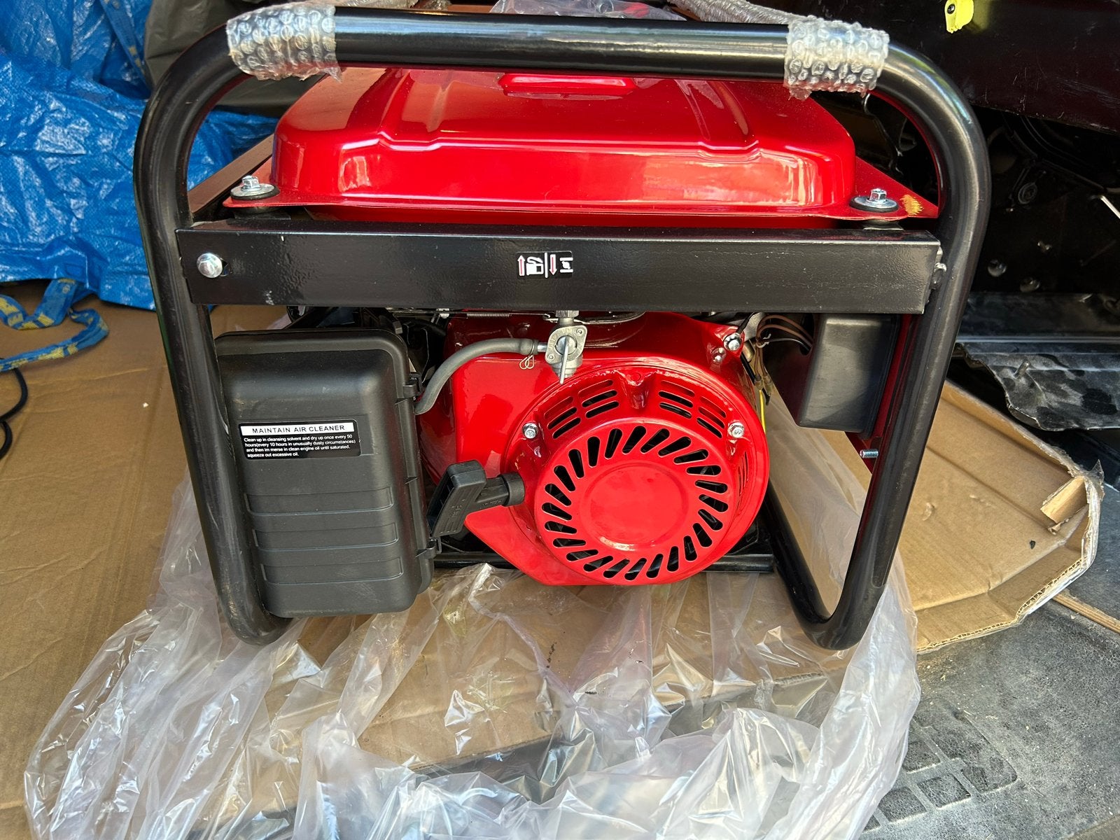 Nieuwe Benzine Generator EM4500EX - 4000W/4500W, Doe-het-zelf en Verbouw, Aggregaten, Ophalen, Nieuw, Minder dan 5 kVA, Benzine