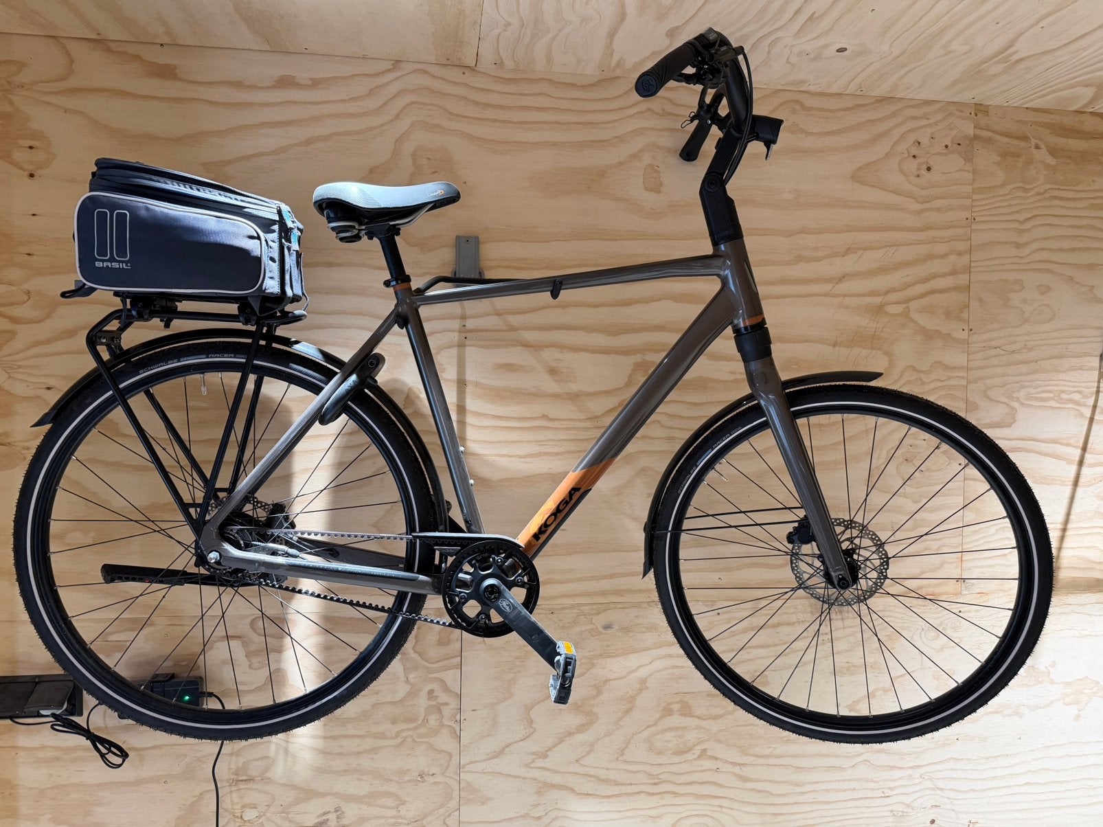 ZGAN Koga F3 8.0 Limestone High Gloss 57cm, Ophalen, Zo goed als nieuw, 57 tot 61 cm, Koga Miyata