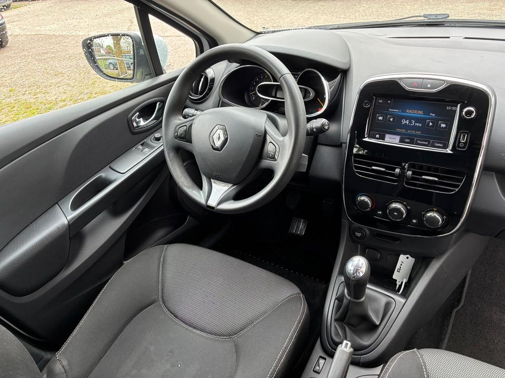 Renault Clio 0.9 TCe | Airco + Cruise nu €3.450,-!, Voorwielaandrijving, Stof, Zwart, 540 kg