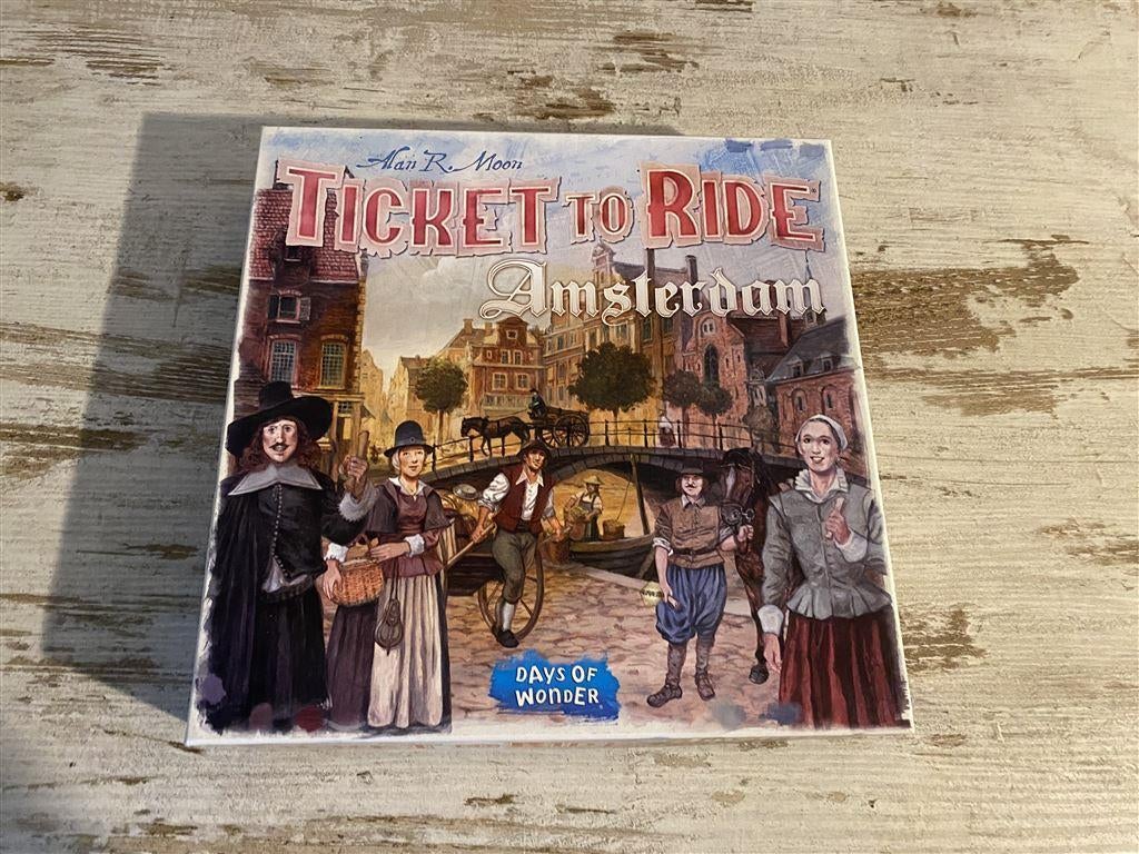 Ticket to ride Amsterdam Alan R.Moon [s111], Verzenden, Zo goed als nieuw