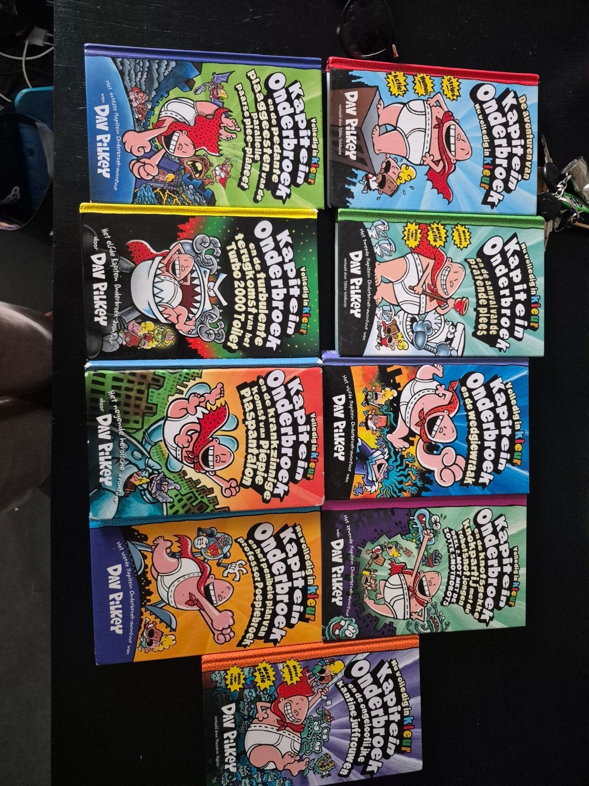 Kapitein onderbroek boeken., Ophalen of Verzenden