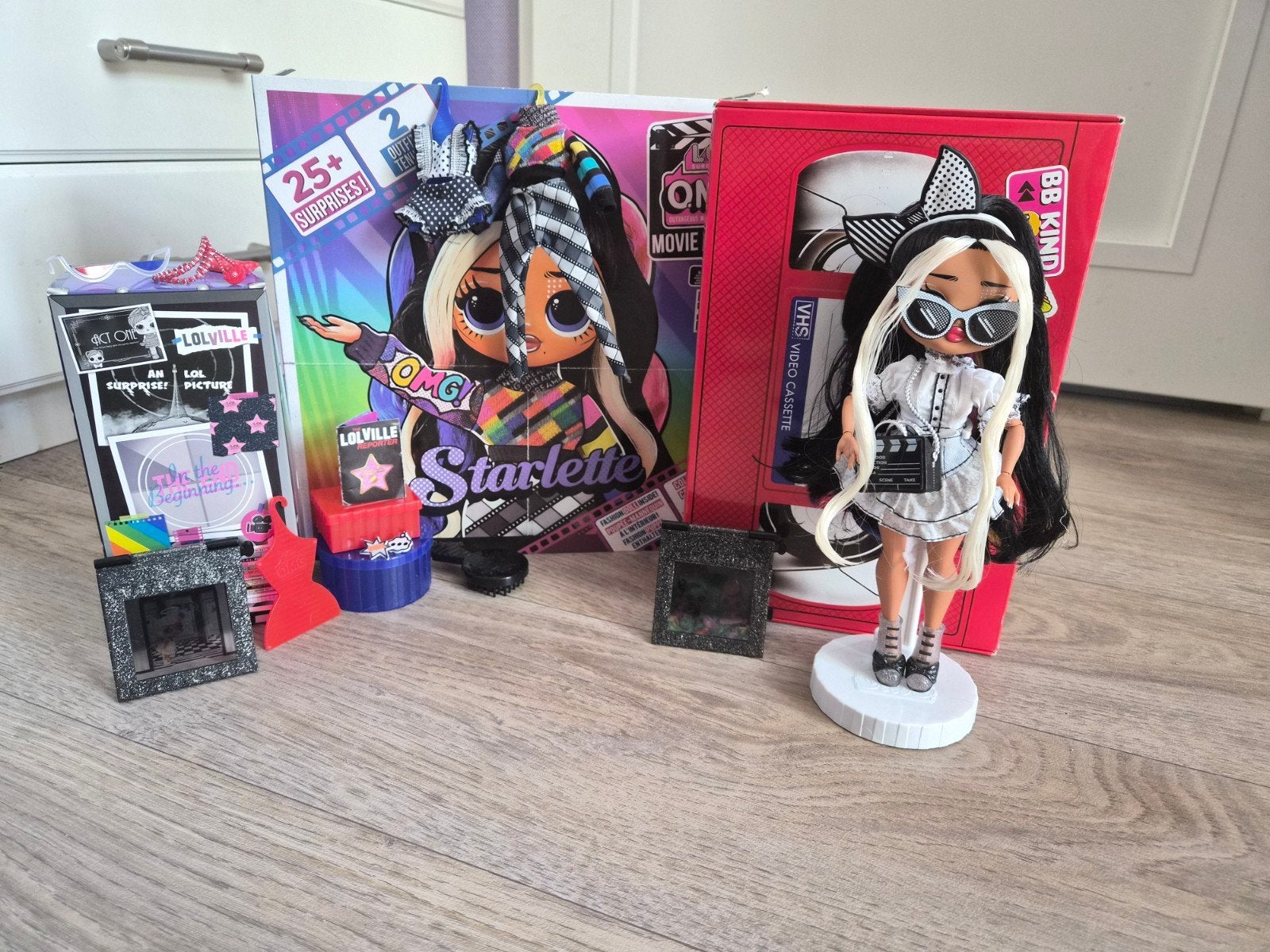L.O.L. Surprise! OMG Movie Magic - Starlette - 100% COMPLEET, Ophalen of Verzenden, Zo goed als nieuw, Pop