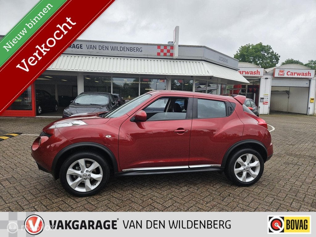 Nissan Juke 1.6 Acenta, Auto's, Nissan, Bedrijf, Te koop, Juke, ABS, Achteruitrijcamera, Airbags, Airconditioning, Alarm, Automatische klimaatregeling