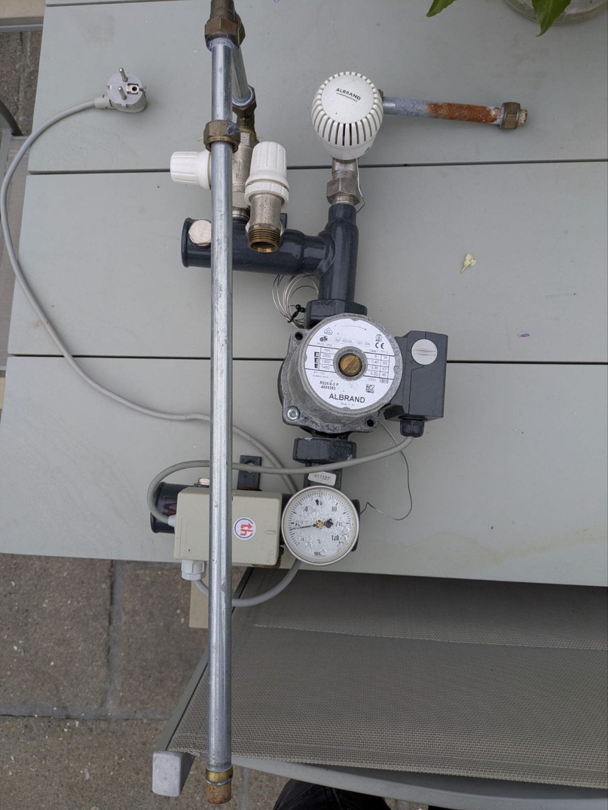 CV ketel pomp Albrand RS25/6-3 P Wilo, Doe-het-zelf en Verbouw, Ophalen of Verzenden