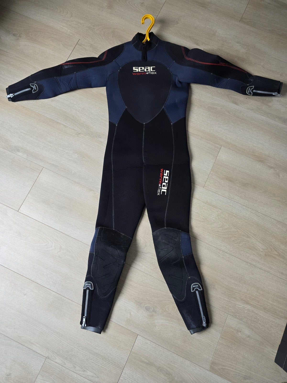 Seac Warm+Flex 7mm Duikpak & 5mm Shorty - Maat L, Ophalen, Zo goed als nieuw, Duikpak