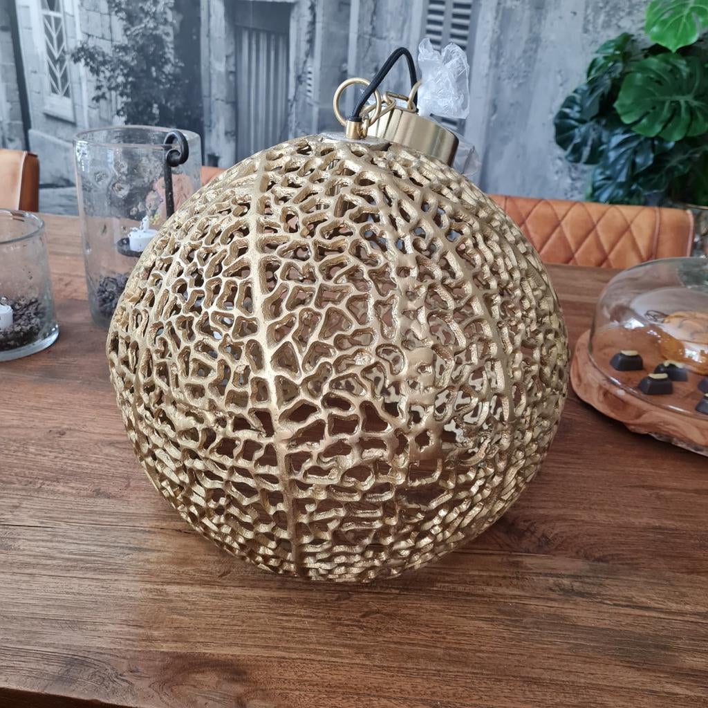Sinula plafondlamp goud, Huis en Inrichting, Woonaccessoires | Stolpen, Ophalen of Verzenden, Zo goed als nieuw